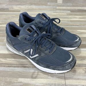 New Balance 990V5 Mens Size 14 2E Wide Navy Athletic Shoes M990NV5 - No Insoles